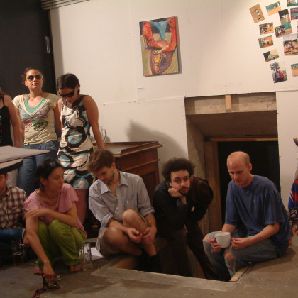 photo: Unknown - exhibition opening @ Chinese Characters Contemporary Art Space, Budapest (2008) /1