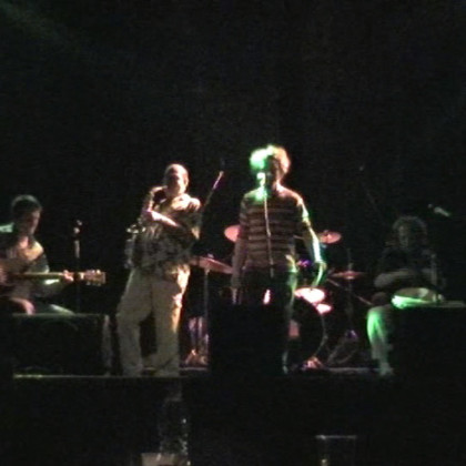 photo: Unknown - Erdődy with his band @ Legvidámabb Barakk Fesztivál (2007 or 2008)