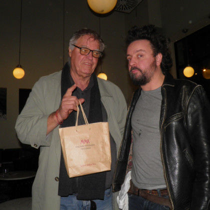 Photo: Isidora - With Coffeehouse owner Wilhelm Droste (2025)