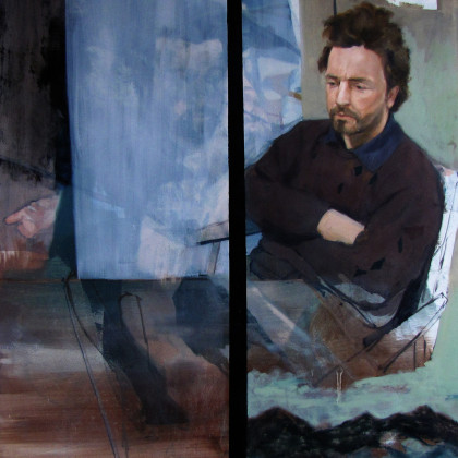 painting: Resentful Ἄτλας - Patrícia Kaliczka (2014)