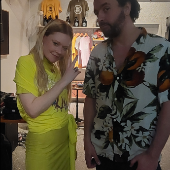 Photo: RVK - with performer Unnur Andrea Einarsdottir (Apex Anima) in Reykjavik (2025)